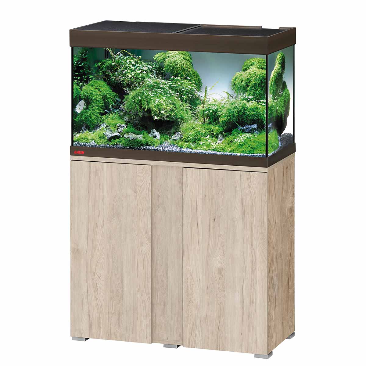 Eheim Vivaline Komplettaquarium mit LED 126 Liter eiche grau/bronze von EHEIM