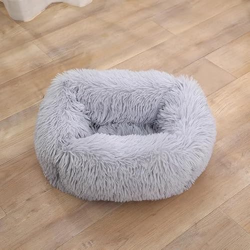 EHEIN Haustierbett, Hundebett, weiche Plüsch-Haustiermatte, waschbares, rutschfestes Hundebett, geeignet for große, mittelgroße und kleine Hunde und Katzen (Color : Style1, Size : S) von EHEIN