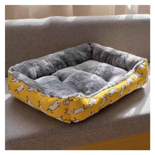 EHEIN Hundebett, beruhigendes Hundebett for große, mittelgroße und kleine Hunde, waschbares Hundebett, rutschfestes, atmungsaktives, Flauschiges Futter (Color : Style2, Size : 50X40cm/19.7X15.7in) von EHEIN