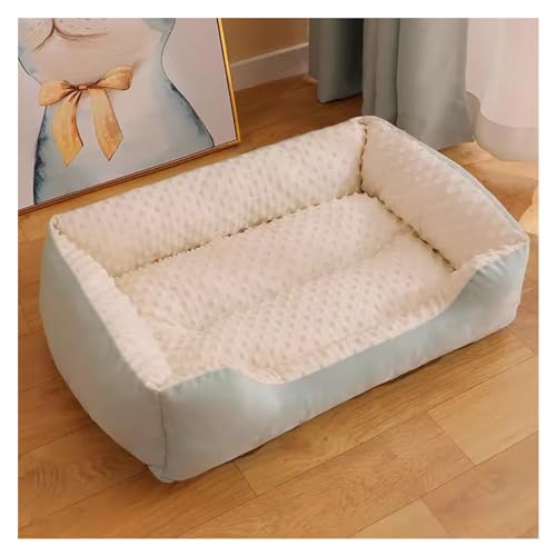 EHEIN Hundebett, weiche Plüsch-Haustiermatte, waschbares, rutschfestes Hundekäfigbett, geeignet for große, mittlere und kleine Hunde und Katzen (Color : Style3, Size : 45X31cm/17.7X12.2in) von EHEIN