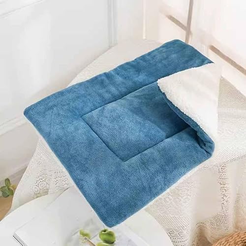 EHEIN Weiches Hundebett for kleine Hunde, rechteckiges, waschbares Hundesofa, Katzenbett, beruhigende Haustiermatte (Color : Style2, Size : M) von EHEIN