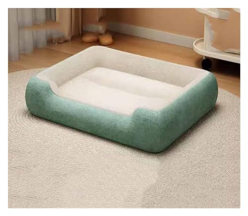 Großes Hundebett, waschbar, geeignet for große, mittlere und kleine Hunderassen, rutschfeste Haustiermatratze aus Plüsch, flauschige Hundehüttenmatte ( Color : Style3 , Size : 80X60cm/31.5X23.6in ) von EHEIN