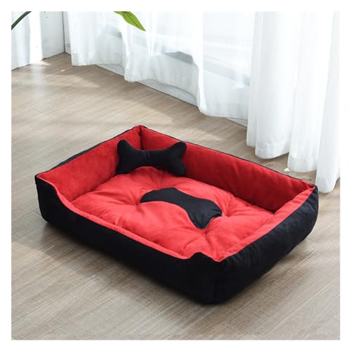 Haustierbett, Hundebett, weiche Plüsch-Haustiermatte, waschbares, rutschfestes Hundebett, geeignet for große, mittelgroße und kleine Hunde und Katzen ( Color : Style8 , Size : 70X55cm/27.6X21.7in ) von EHEIN