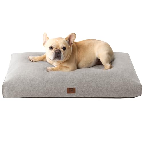 EHEYCIGA Hundebett Kleine Hunde Geschredderter Memory Foam, Orthopädisches Hundekissen mit Abnehmbarem Bezug, Waschbar Hundematte rutschfest Hundematratze, Grau, 76x51x11.5cm EHEYCIGA Hundebett Kleine Hunde Geschredderter Memory Foam, Orthopädisches Hundekissen mit Abnehmbarem Bezug, Waschbar Hundematte rutschfest Hundematratze, Grau, 76x51x11.5cm von EHEYCIGA