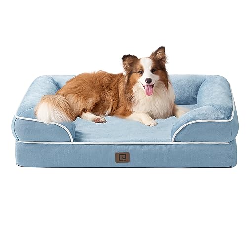 EHEYCIGA Orthopädisches Hundebett Grosse Hunde, Memory Foam Hundekorb Mittelgroße Hunde, Waschbar Hundesofa Wasserdicht rutschfest, Hundecouch mit Hohem Rand EHEYCIGA Orthopädisches Hundebett Grosse Hunde, Memory Foam Hundekorb Mittelgroße Hunde, Waschbar Hundesofa Wasserdicht rutschfest, Hundecouch mit Hohem Rand von EHEYCIGA