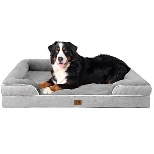 EHEYCIGA Orthopädisches Hundebett Grosse Hunde, Memory Foam Hundekorb XXL, Waschbar Hundesofa Wasserdicht rutschfest, Hundecouch mit Hohem Rand EHEYCIGA Orthopädisches Hundebett Grosse Hunde, Memory Foam Hundekorb XXL, Waschbar Hundesofa Wasserdicht rutschfest, Hundecouch mit Hohem Rand von EHEYCIGA