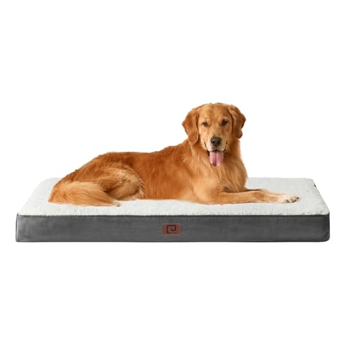 EHEYCIGA Orthopädisches Hundebett Grosse Hunde XL, Hundekissen Waschbar Flauschig, Hundematte Hundematratze mit Abnehmbarem Deckel für Kiste EHEYCIGA Orthopädisches Hundebett Grosse Hunde XL, Hundekissen Waschbar Flauschig, Hundematte Hundematratze mit Abnehmbarem Deckel für Kiste von EHEYCIGA