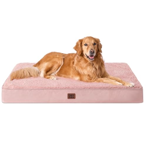 EHEYCIGA Orthopädisches Hundebett Grosse Hunde XL, Hundekissen Waschbar Flauschig, Hundematte Hundematratze mit Abnehmbarem Deckel für Kiste EHEYCIGA Orthopädisches Hundebett Grosse Hunde XL, Hundekissen Waschbar Flauschig, Hundematte Hundematratze mit Abnehmbarem Deckel für Kiste von EHEYCIGA