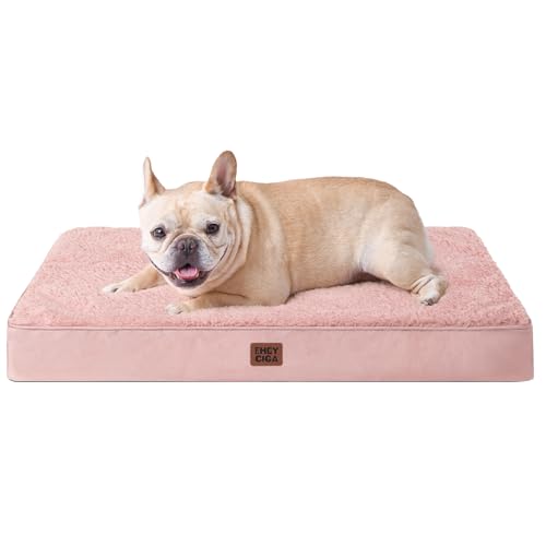 EHEYCIGA Orthopädisches Hundebett Kleine Hunde, Hundekissen Waschbar Flauschig, Hundematte Hundematratze mit Abnehmbarem Deckel für Kiste EHEYCIGA Orthopädisches Hundebett Kleine Hunde, Hundekissen Waschbar Flauschig, Hundematte Hundematratze mit Abnehmbarem Deckel für Kiste von EHEYCIGA