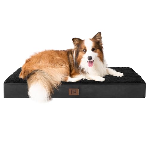 EHEYCIGA Orthopädisches Hundebett Mittelgroße Hunde, Hundekissen Waschbar Flauschig, Hundematte Hundematratze mit Abnehmbarem Deckel für Kiste EHEYCIGA Orthopädisches Hundebett Mittelgroße Hunde, Hundekissen Waschbar Flauschig, Hundematte Hundematratze mit Abnehmbarem Deckel für Kiste von EHEYCIGA