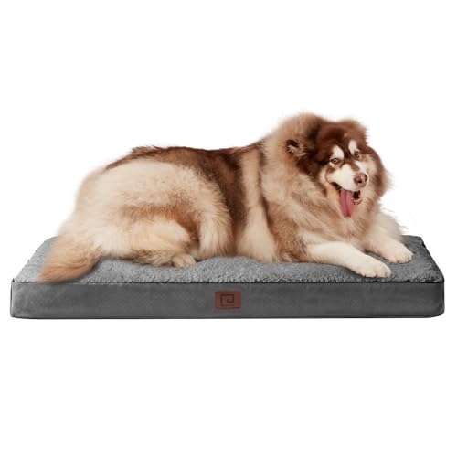 EHEYCIGA Orthopädisches Hundebett XXL Grosse Hunde, Hundekissen Waschbar Flauschig, Hundematte Hundematratze mit Abnehmbarem Deckel für Kiste EHEYCIGA Orthopädisches Hundebett XXL Grosse Hunde, Hundekissen Waschbar Flauschig, Hundematte Hundematratze mit Abnehmbarem Deckel für Kiste von EHEYCIGA