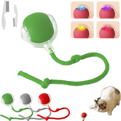 EHOTER Chewie Viraler Rollball, Chewie Viraler Hundeball, Chewie Smart Automatischer Rollender Haustierball, interaktives Katzenballspielzeug, automatischer 360° drehbarer Rollball mit USB-Aufladung EHOTER Chewie Viraler Rollball, Chewie Viraler Hundeball, Chewie Smart Automatischer Rollender Haustierball, interaktives Katzenballspielzeug, automatischer 360° drehbarer Rollball mit USB-Aufladung von EHOTER