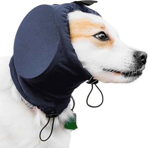 EHOTER Hunde-Ohrenschützer, Lärmschutz, Hunde-Kopfhörer, Kopfband, Hunde-Ohrenschützer, Feuerwerk, beruhigende Ohrenschützer für Hunde, Gehörschutz, Winter, Hundekopfwickel mit Kordelzugbefestigung, EHOTER Hunde-Ohrenschützer, Lärmschutz, Hunde-Kopfhörer, Kopfband, Hunde-Ohrenschützer, Feuerwerk, beruhigende Ohrenschützer für Hunde, Gehörschutz, Winter, Hundekopfwickel mit Kordelzugbefestigung, von EHOTER