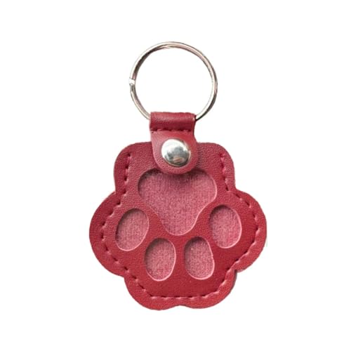 EHOTER Hundehaarsammler, Schlüsselanhänger, Charm, Aufbewahrungsbox, Tierhaar, Andenken, Haustierfell, Andenken, Schlüsselanhänger zum Sammeln von Haaren, mit Druckknopf, für Gedenkstätten, Rot EHOTER Hundehaarsammler, Schlüsselanhänger, Charm, Aufbewahrungsbox, Tierhaar, Andenken, Haustierfell, Andenken, Schlüsselanhänger zum Sammeln von Haaren, mit Druckknopf, für Gedenkstätten, Rot von EHOTER