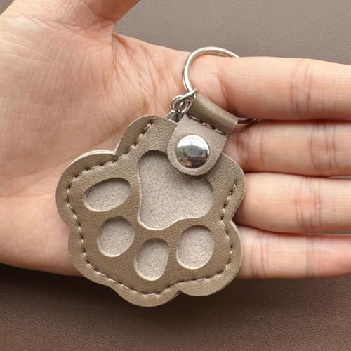 EHOTER Hundehaarsammler, Schlüsselanhänger, Charm, Aufbewahrungsbox, Tierhaar, Andenken, Haustierfell, Andenken, Schlüsselanhänger zum Sammeln von Haaren mit Druckknopf für Haustier-Gedenkstätten EHOTER Hundehaarsammler, Schlüsselanhänger, Charm, Aufbewahrungsbox, Tierhaar, Andenken, Haustierfell, Andenken, Schlüsselanhänger zum Sammeln von Haaren mit Druckknopf für Haustier-Gedenkstätten von EHOTER