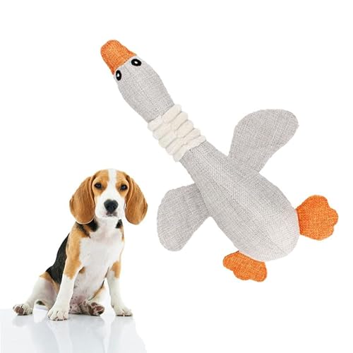 EHOTER Wildgänse Hundespielzeug Quietschendes Hundespielzeug für kleine bis mittelgroße Hunde, weiches Hundespielzeug, Plüschspielzeug, Welpenspielzeug für saubere Zähne und Training von Hunden, EHOTER Wildgänse Hundespielzeug Quietschendes Hundespielzeug für kleine bis mittelgroße Hunde, weiches Hundespielzeug, Plüschspielzeug, Welpenspielzeug für saubere Zähne und Training von Hunden, von EHOTER