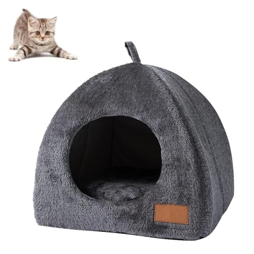 EHOTER Katzenhöhle Katzenhaus Große Katzen Bett Gemütlich Katzenkorb mit Abnehmbar Matte Wasserdicht Wetterfest Faltbar Haustierbetten Kuschelhöhle Warm Waschbar Outdoor Indoor Schlafplatz EHOTER Katzenhöhle Katzenhaus Große Katzen Bett Gemütlich Katzenkorb mit Abnehmbar Matte Wasserdicht Wetterfest Faltbar Haustierbetten Kuschelhöhle Warm Waschbar Outdoor Indoor Schlafplatz von EHOTER