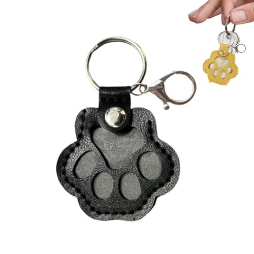 Schlüsselanhänger mit Hundehaarsammler, niedlicher Leder-Katzenform, Schlüsselanhänger für Hunde und Katzen, Haare, Andenken, Pelz, Haustier-Gedenk-Schlüsselanhänger, Geschenke zum Sammeln von Katzen Schlüsselanhänger mit Hundehaarsammler, niedlicher Leder-Katzenform, Schlüsselanhänger für Hunde und Katzen, Haare, Andenken, Pelz, Haustier-Gedenk-Schlüsselanhänger, Geschenke zum Sammeln von Katzen von EHOTER