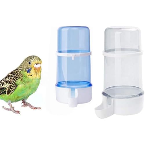 Wasserspender für Vögel, Papageien, automatischer Wasserspender für kleine Vögel, Käfig, hängender automatischer Wasserspender für Sittiche, Wellensittiche, Nymphensittiche, Nymphensittiche, 2 Stück Wasserspender für Vögel, Papageien, automatischer Wasserspender für kleine Vögel, Käfig, hängender automatischer Wasserspender für Sittiche, Wellensittiche, Nymphensittiche, Nymphensittiche, 2 Stück von EHOTER