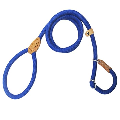 Hanfseil-Hundehalsband, verstellbare Hundeleine für kleine, mittelgroße und große Hunde, Outdoor-Sport, Welpen, Traktion, Blau, 1,4 cm x 180 cm Hanfseil-Hundehalsband, verstellbare Hundeleine für kleine, mittelgroße und große Hunde, Outdoor-Sport, Welpen, Traktion, Blau, 1,4 cm x 180 cm von EHYQK