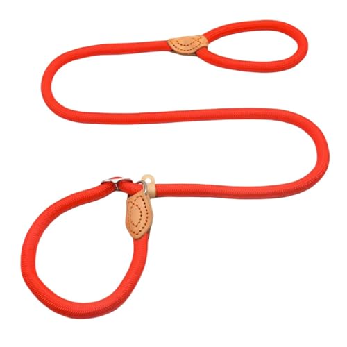 Hanfseil-Hundehalsband, verstellbare Hundeleine für kleine, mittelgroße und große Hunde, Outdoor-Sport, Welpen, Traktion, Rot, 1,4 cm x 180 cm Hanfseil-Hundehalsband, verstellbare Hundeleine für kleine, mittelgroße und große Hunde, Outdoor-Sport, Welpen, Traktion, Rot, 1,4 cm x 180 cm von EHYQK