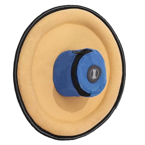 EHZBRCN Hohe Stärken Canvas Haustier Fliegersaucer Interaktiv Haustierspielzeug Flugplätze Holt Für Spaß Freien Mit Haustier von EHZBRCN