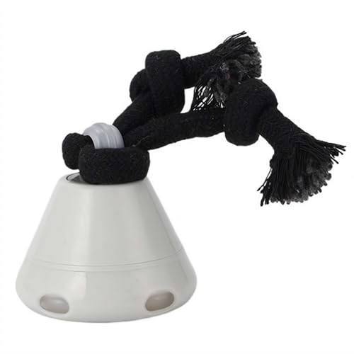 EIRZNGXQ Interaktives Hundespielzeug, Ball mit Bewegungsaktivierung, wiederaufladbar, interaktiv, elektrisch, utomatisch, beweglicher Welpenball für kleine und mittelgroße Hunde (weiß, 1 Stück) von EIRZNGXQ