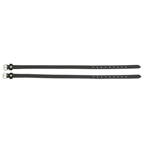 Ekkia Norton PRO „Solitaire“ SPORENRIEMEN aus Büffellleder und Strassapplikation schwarz/gelb Ekkia Norton PRO „Solitaire“ SPORENRIEMEN aus Büffellleder und Strassapplikation schwarz/gelb von EKKIA