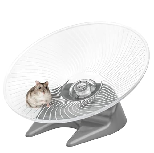 EKX Hamsterrad Untertasse Silent Spinner/Leise Übung Fliegende Läufer für Zwerghamster/Rennmaus Ratte/Einsiedlerkrebse Kleiner Käfig EKX Hamsterrad Untertasse Silent Spinner/Leise Übung Fliegende Läufer für Zwerghamster/Rennmaus Ratte/Einsiedlerkrebse Kleiner Käfig von EKX