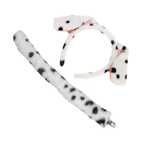 ELAYARD Puppy Kostümset mit Weichem Plüsch Hundeohren Stirnband und Komfortable Tierkostüm Requisite für Party Cosplay Bühnenauftritte Geeignet für Welpen und Mittelgroße Hunde ELAYARD Puppy Kostümset mit Weichem Plüsch Hundeohren Stirnband und Komfortable Tierkostüm Requisite für Party Cosplay Bühnenauftritte Geeignet für Welpen und Mittelgroße Hunde von ELAYARD