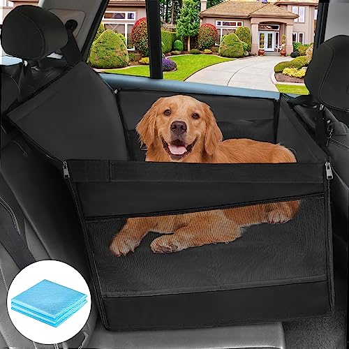 ELEGX Extra großer Hunde-Autositz, 75 cm, für bis zu 31,8 kg oder 2 kleine Hunde, Sitzverlängerung für Hunde, belüftet und atmungsaktiv ELEGX Extra großer Hunde-Autositz, 75 cm, für bis zu 31,8 kg oder 2 kleine Hunde, Sitzverlängerung für Hunde, belüftet und atmungsaktiv von ELEGX