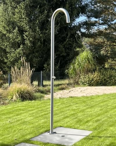 ELEMENTO Außendusche Mondo aus Edelstahl von ELEMENTO