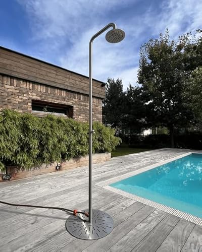 ELEMENTO Gartendusche Goccia mit Schlauch-Anschluss von ELEMENTO