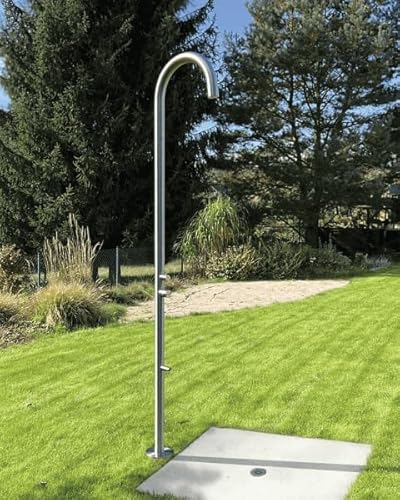 ELEMENTO Gartendusche Incendio mit Fußdusche von ELEMENTO