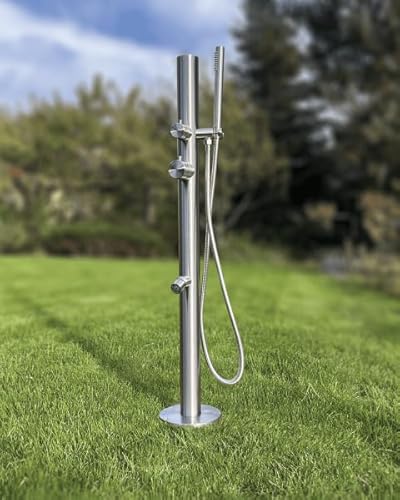ELEMENTO Wassersäule Giardino - Edlestahl gebürstet von ELEMENTO