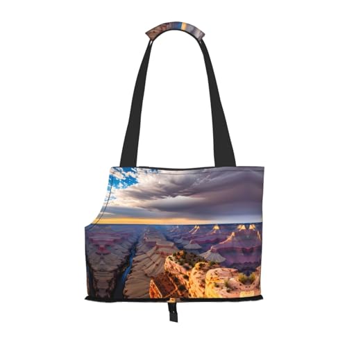 Hunde-Geldbörse, belüftet, Hundetragetasche, Welpe, Katze, Reisezubehör, Zubehör, Beauty Grand Canyon Print von ELFcat