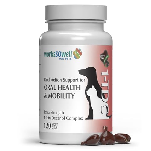 1-TDC Dual Action Periodontal & Joint Support for Dogs & Cats | 120 Twist Off Softgels by Elite Science VET 1-TDC Dual Action Periodontal & Joint Support for Dogs & Cats | 120 Twist Off Softgels by Elite Science VET von 1-TDC