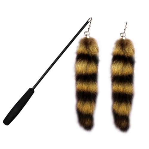ELMAIN Cat Toys Cat Feather Teaser Stick Wand Pet Retractable Feather Bell Refill Replacement Catcher Product B ELMAIN Cat Toys Cat Feather Teaser Stick Wand Pet Retractable Feather Bell Refill Replacement Catcher Product B von ELMAIN