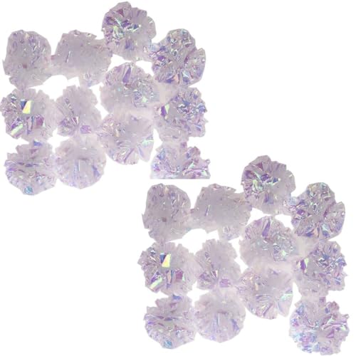 ELMAIN Cat Toys Cat Toys Cat Mylar Crinkle Balls Interactive Sound Ball Big Plastic Balls Crinkle Crackle Ring Paper 24Pcs B ELMAIN Cat Toys Cat Toys Cat Mylar Crinkle Balls Interactive Sound Ball Big Plastic Balls Crinkle Crackle Ring Paper 24Pcs B von ELMAIN