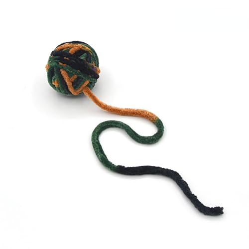 ELMAIN Cat Toys Chew And Tease Cats Toy Balls Colored Wool Balls Cat Supplies Fidget Toy For Cats 2Pcs E ELMAIN Cat Toys Chew And Tease Cats Toy Balls Colored Wool Balls Cat Supplies Fidget Toy For Cats 2Pcs E von ELMAIN
