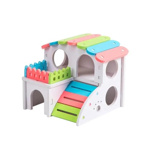 ELMAIN Hamster-Spielzeug, Haustier-Versteck Haus Spielspielzeug Hamster Spielzeug Einfache Reinigung Hamster Versteck 1 Stück ELMAIN Hamster-Spielzeug, Haustier-Versteck Haus Spielspielzeug Hamster Spielzeug Einfache Reinigung Hamster Versteck 1 Stück von ELMAIN
