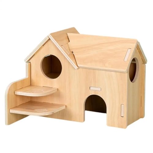 ELMAIN Hamster Spielzeug 1Pcs Stabile Zwerg Nest Hamster Haus Haustier Spielzeug Massivholz Hamster Lustiges Spielhaus Spielzeug D ELMAIN Hamster Spielzeug 1Pcs Stabile Zwerg Nest Hamster Haus Haustier Spielzeug Massivholz Hamster Lustiges Spielhaus Spielzeug D von ELMAIN