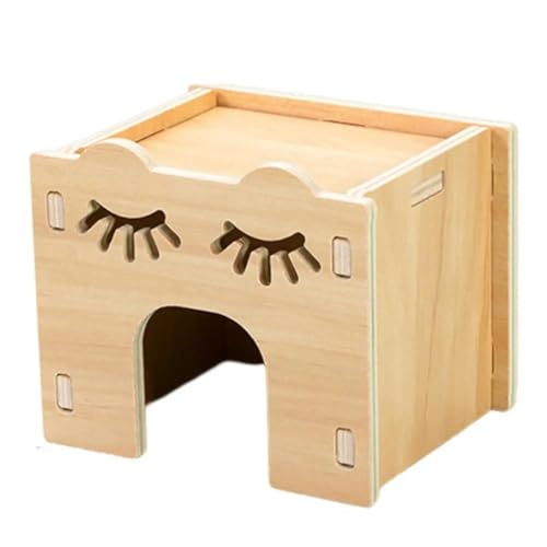 ELMAIN Hamster Spielzeug 1Pcs Stabile Zwerg Nest Hamster Haus Haustier Spielzeug Massivholz Hamster Lustiges Spielhaus Spielzeug E ELMAIN Hamster Spielzeug 1Pcs Stabile Zwerg Nest Hamster Haus Haustier Spielzeug Massivholz Hamster Lustiges Spielhaus Spielzeug E von ELMAIN