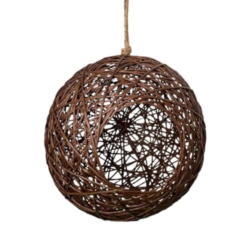 ELMAIN Hamster Spielzeug 2Pcs Eichhörnchen Hängematte Papageiennest Atmungsaktiv Schlaf Hamster Schlafen Bett Rattan Hängematte Kaffee ELMAIN Hamster Spielzeug 2Pcs Eichhörnchen Hängematte Papageiennest Atmungsaktiv Schlaf Hamster Schlafen Bett Rattan Hängematte Kaffee von ELMAIN