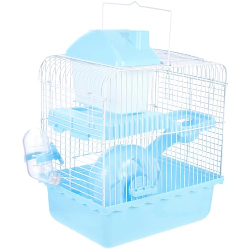 ELMAIN Hamster Spielzeug 2Pcs Hamster Rutsche Spielzeug Meerschweinchen Montiert Rutsche Spielzeug Chinchillas Hamster Haus Käfig Zubehör 06 von ELMAIN