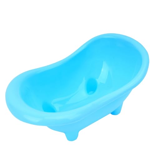 ELMAIN Hamster Spielzeug Mini Hamster Baden Badewanne Kunststoff Kleine Haustier Badezimmer Sand Zimmer Haustier Ratte Käfig Zubehör 3 Stück Blau ELMAIN Hamster Spielzeug Mini Hamster Baden Badewanne Kunststoff Kleine Haustier Badezimmer Sand Zimmer Haustier Ratte Käfig Zubehör 3 Stück Blau von ELMAIN