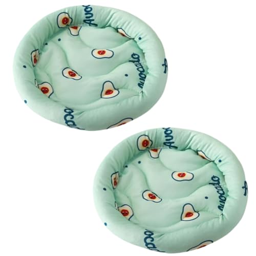 ELMAIN Hamster Toys 2 Stück Sommer Eiskühlung Kleine Haustiermatte Hamsternest Weich Warm Plüsch Meerschweinchen Bett Kissen Matte Grün S ELMAIN Hamster Toys 2 Stück Sommer Eiskühlung Kleine Haustiermatte Hamsternest Weich Warm Plüsch Meerschweinchen Bett Kissen Matte Grün S von ELMAIN