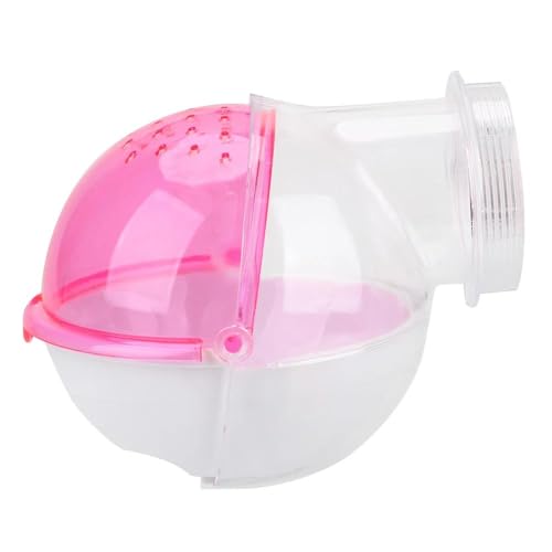 ELMAIN Hamsterspielzeug, 2 Stück, Hamster, Waschraum, Chinchilla, Rattenhaus, Saunaraum, kleine Haustiere, Hamstertoiletten, Badezimmer, Rosa ELMAIN Hamsterspielzeug, 2 Stück, Hamster, Waschraum, Chinchilla, Rattenhaus, Saunaraum, kleine Haustiere, Hamstertoiletten, Badezimmer, Rosa von ELMAIN