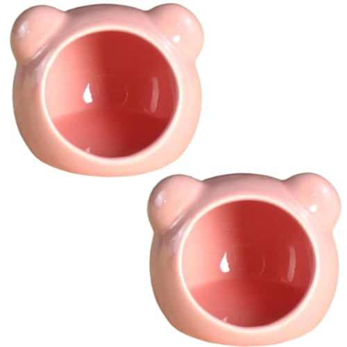 ELMAIN Hamsterspielzeug, 2 Stück, Sommer, kühlendes Hamsterhaus, Keramikhaus, kleines Haustiernest, Meerschweinchen, atmungsaktiv, Rosa ELMAIN Hamsterspielzeug, 2 Stück, Sommer, kühlendes Hamsterhaus, Keramikhaus, kleines Haustiernest, Meerschweinchen, atmungsaktiv, Rosa von ELMAIN