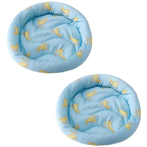 ELMAIN Hamsterspielzeug 2 Stück Sommer Eiskühle Kleine Haustiermatte Hamsternest Weich Warm Plüsch Meerschweinchen Bett Kissen Matte Blau L ELMAIN Hamsterspielzeug 2 Stück Sommer Eiskühle Kleine Haustiermatte Hamsternest Weich Warm Plüsch Meerschweinchen Bett Kissen Matte Blau L von ELMAIN